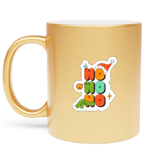 Have a holly jolly christmas Metallic Mugs