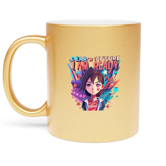 Nye Dear Future I Am Ready Cheers To A New Year Metallic Mugs