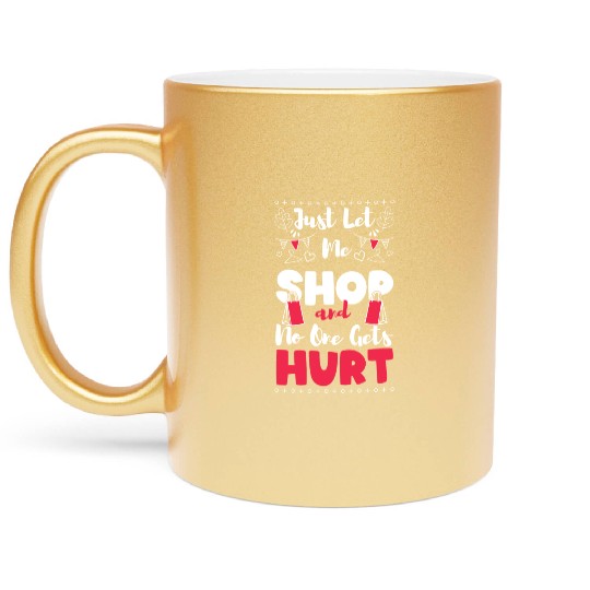 Shopping Queen Queen Fashion Metallic Mugs