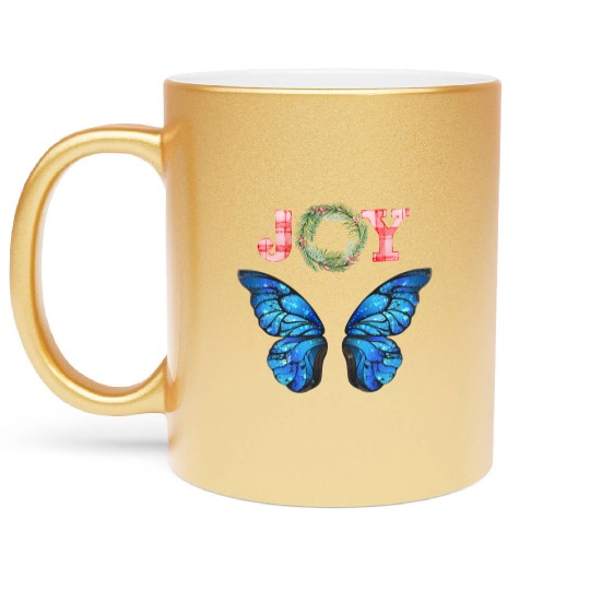 butterfly Metallic Mugs
