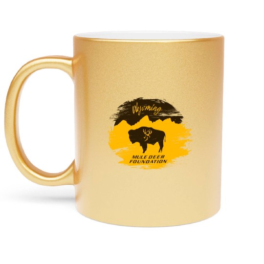 Mule Deer Foundation of Wyoming Metallic Mugs