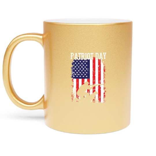 Patriot Day Metallic Mugs