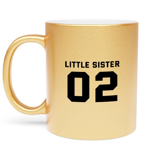 LITTLE SISTER 02 Metallic Mugs