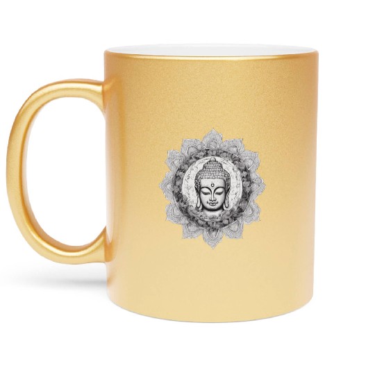 Zen Buddhism Metallic Mugs