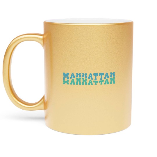 Manhattan Metallic Mugs