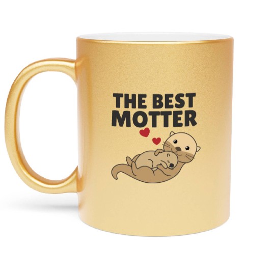 Best Motter Otter Game For Mama Sweet Animals Metallic Mugs