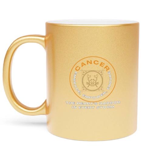 The Cancer Zodiac Sign: A Symbol of Strength Metallic Mugs
