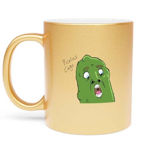 Picolas Cage Metallic Mugs
