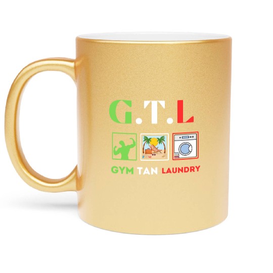 Design sans titre 6 Gym Tan Laundry GTL New Jersey Metallic Mugs