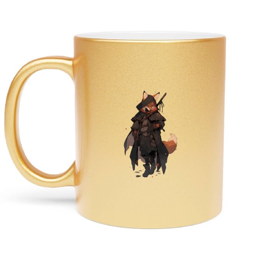 Dexterious Fox Rogue Metallic Mugs
