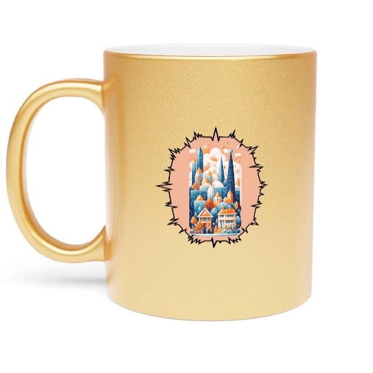 Angel Condo Metallic Mugs