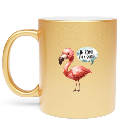 Flamingo Roman History Roman Empire Cuisine Metallic Mugs
