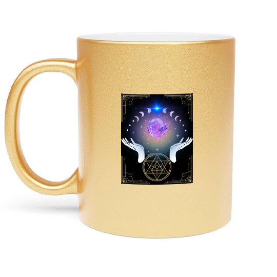 Witch Crystal Metallic Mugs