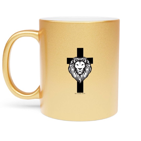 Lion of Judah Metallic Mugs