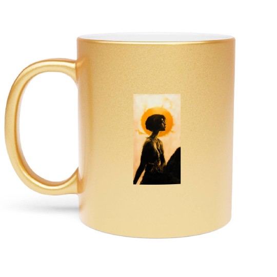I'LL BACK MANIFEST Metallic Mugs