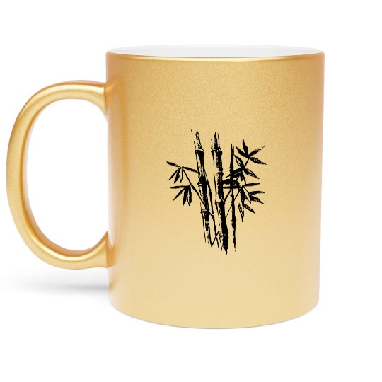Bamboo Lover Metallic Mugs