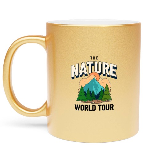 The Nature World Tour Metallic Mugs
