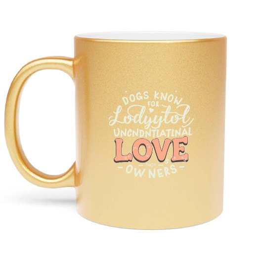 Dog lovers Metallic Mugs