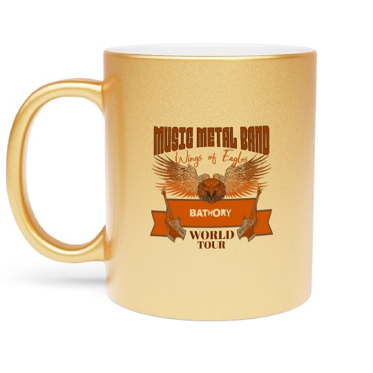 wings of eagles world tour BATHORY Metallic Mugs