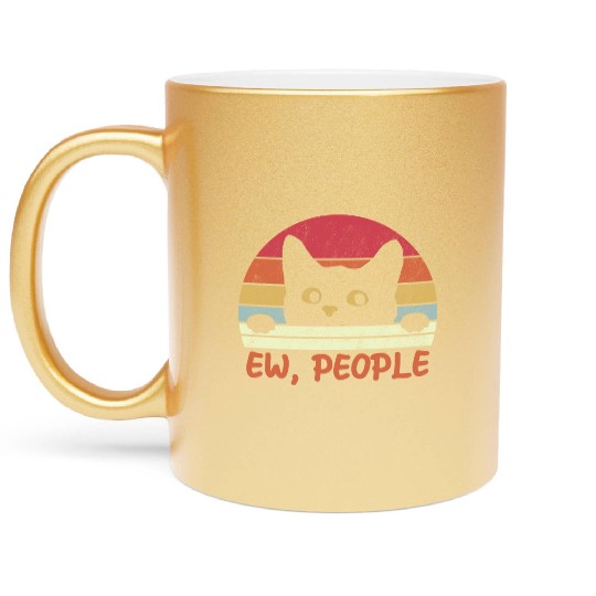 Ew People Metallic Mugs