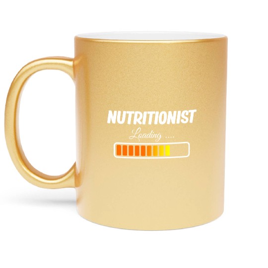 Nutritionist Loading Future Registered Medical Metallic Mugs
