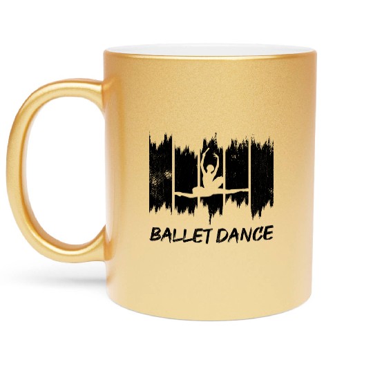 Ballet Dance Metallic Mugs