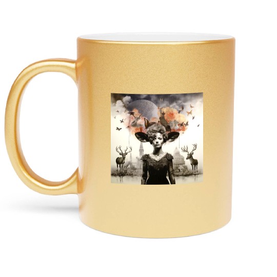 Lets go Bambi Metallic Mugs
