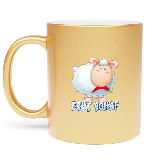 Sheep North German Lamb Shepherd Metallic Mugs