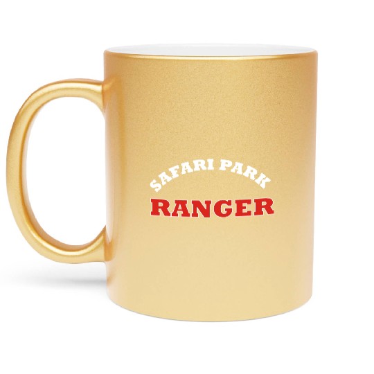Safari Park Ranger Africa Wilderness Uniform Gift Metallic Mugs
