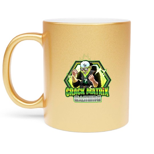 Crack Matrix Broly-Green Rage Quit Metallic Mugs