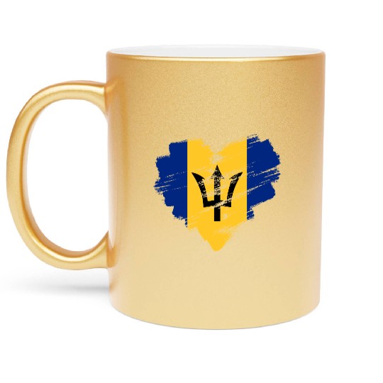 Barbados Metallic Mugs