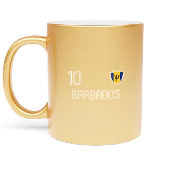 Barbados Metallic Mugs