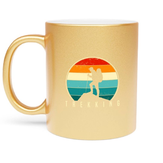Camping & Trekking Adventure Metallic Mugs for Explorers