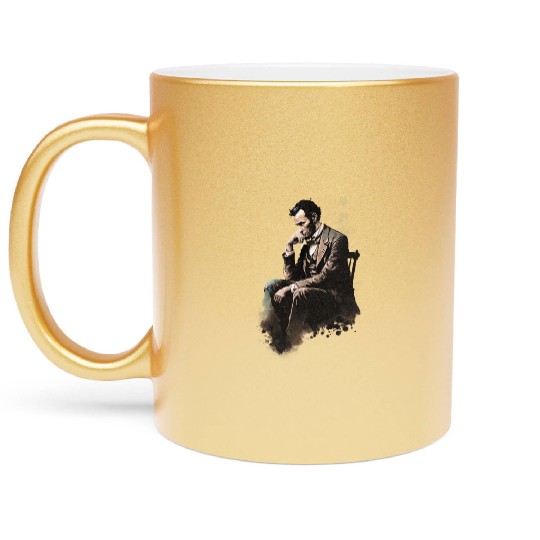 Abraham Lincoln - Iconic Tribute Collection Metallic Mugs