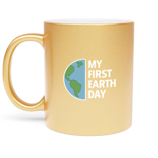 Earth Day Celebration for the First Time Metallic Mugs