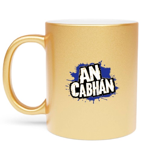 Cavan Ireland Irish Gaeilge in County Colours Metallic Mugs