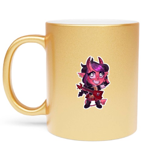 Fig Charm Metallic Mugs