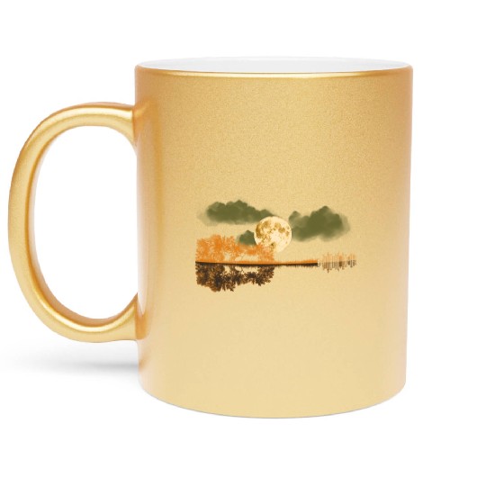 Guitars, Musician, Music Band, Guitarist, Artist, Metallic Mugs