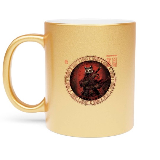 Boardgame Metallic Mugs, Game Angry Katta Rogue