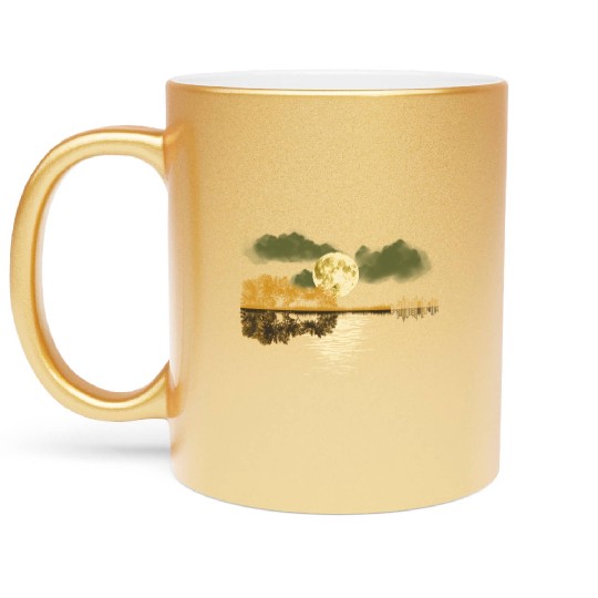 Guitars, Musician, Music Band, Guitarist, Artist, Metallic Mugs