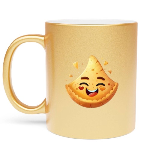 Fortune Cookie Kawaii Metallic Mugs