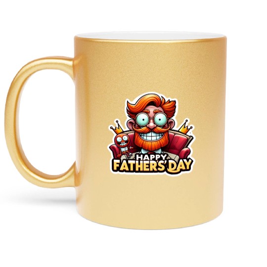 Cheers to Dad: Celebrating Father's Day Metallic Mugs
