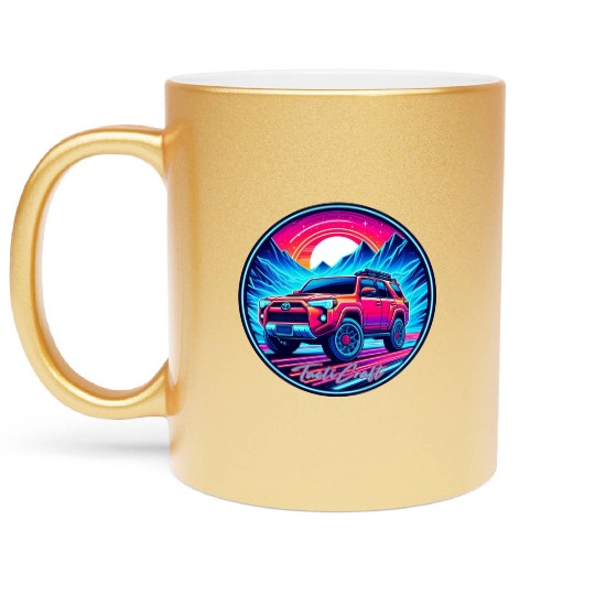 Retro Overlander Metallic Mugs