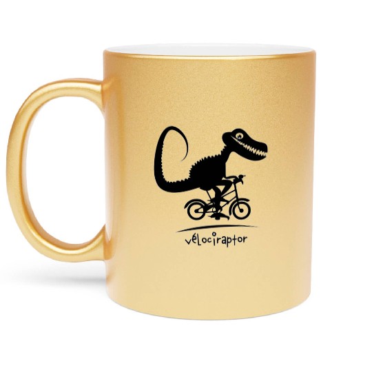 VELOCIRAPTOR Metallic Mugs