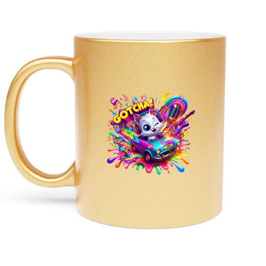 Galactic Vibes: Plosion of Splashes - GoTcha! Metallic Mugs