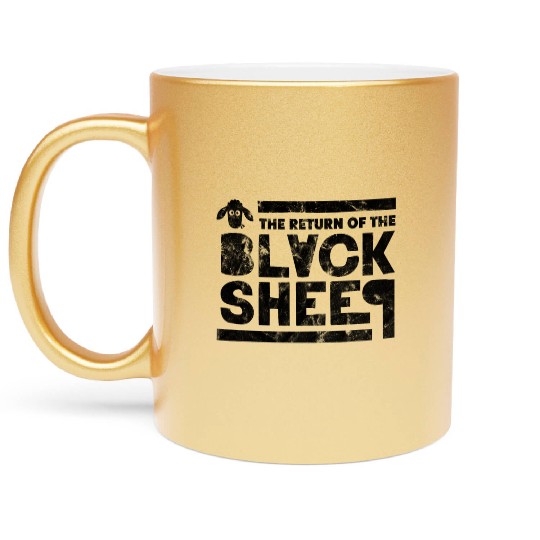 Black Sheep Metallic Mugs
