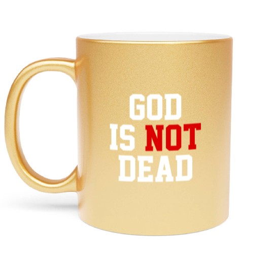 Embrace Your Faith with Jesus Christ Inspired Metallic Mugs