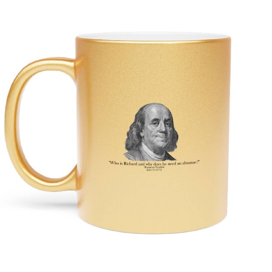 Who Is Richard AP US History Ben Franklin Apushapu Metallic Mugs