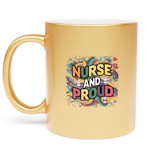 Nurse Metallic Mugs & gifts