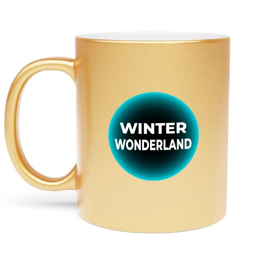 Winter Wonderland Metallic Mugs